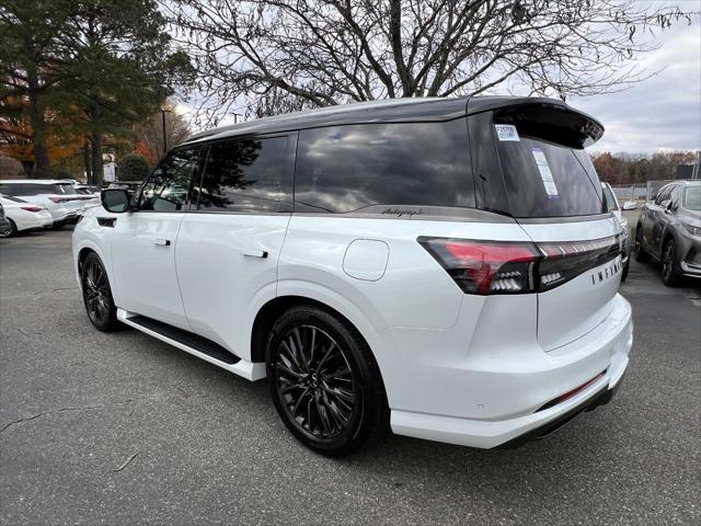 new 2025 INFINITI QX80 car, priced at $108,196