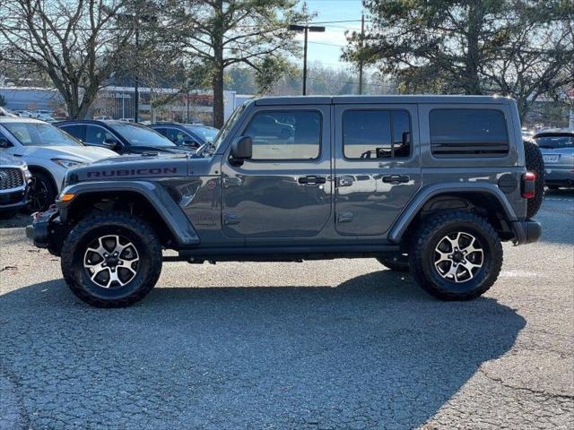 used 2021 Jeep Wrangler Unlimited car, priced at $44,495