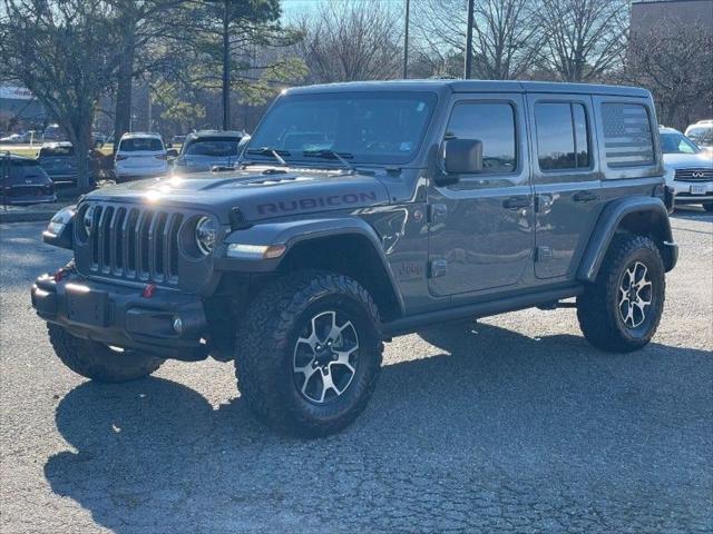 used 2021 Jeep Wrangler Unlimited car, priced at $44,495