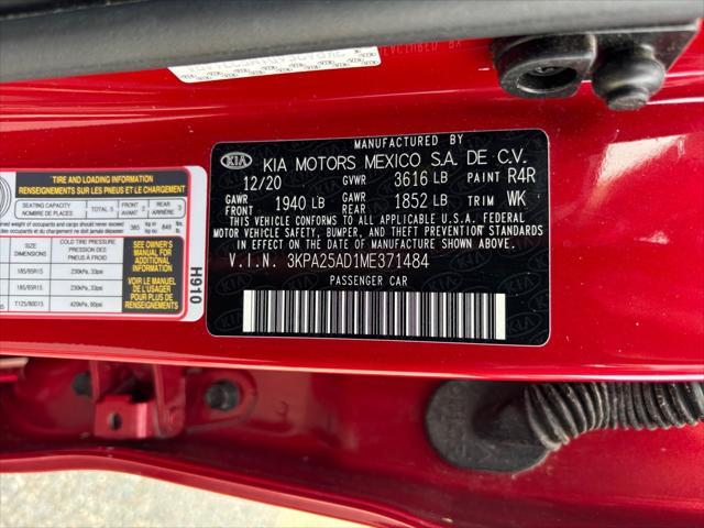 used 2021 Kia Rio car, priced at $12,495