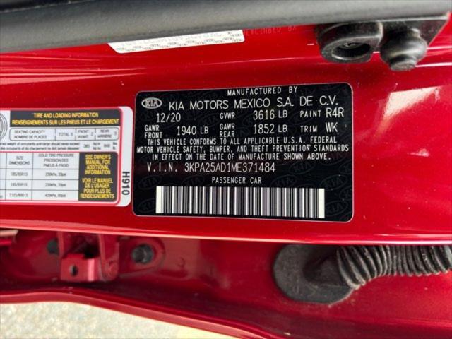 used 2021 Kia Rio car, priced at $12,495
