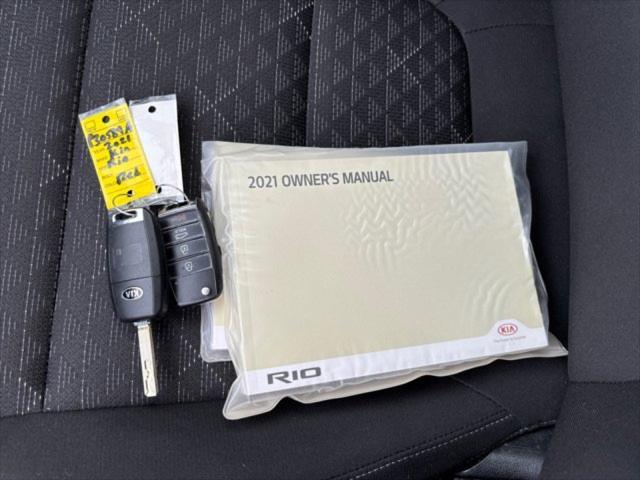 used 2021 Kia Rio car, priced at $12,495