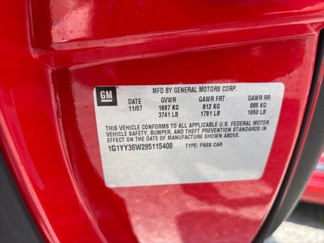 used 2008 Chevrolet Corvette car, priced at $33,995