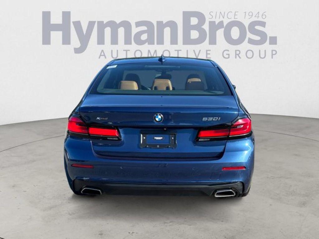 used 2022 BMW 530 car, priced at $36,495