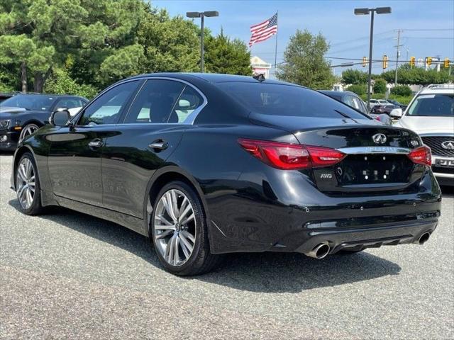 used 2021 INFINITI Q50 car, priced at $35,995