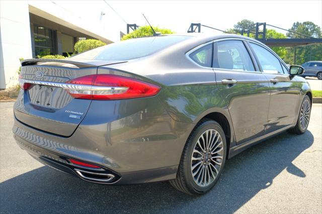 used 2018 Ford Fusion car, priced at $15,995