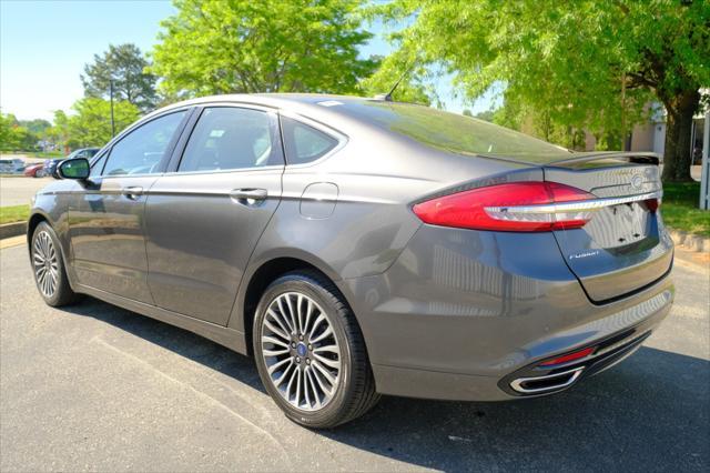 used 2018 Ford Fusion car, priced at $15,995