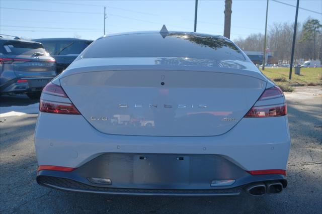 used 2023 Genesis G70 car, priced at $32,995