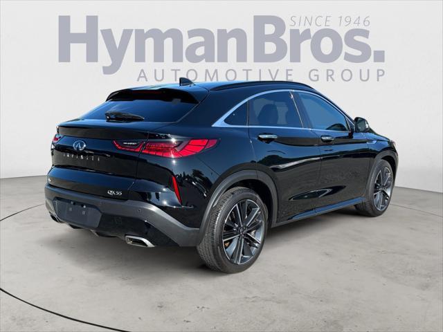 used 2025 INFINITI QX55 car, priced at $41,995