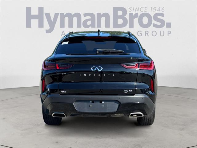used 2025 INFINITI QX55 car, priced at $41,995