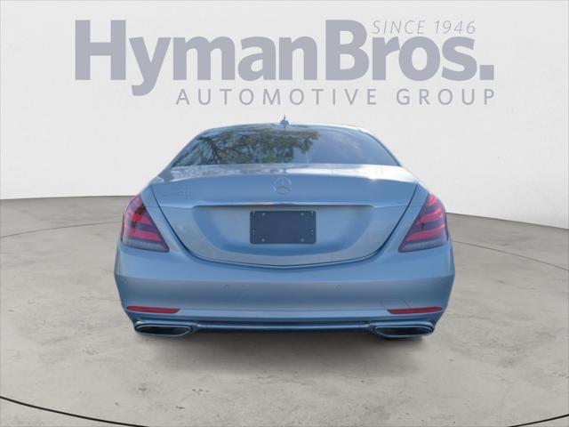 used 2018 Mercedes-Benz S-Class car, priced at $35,995