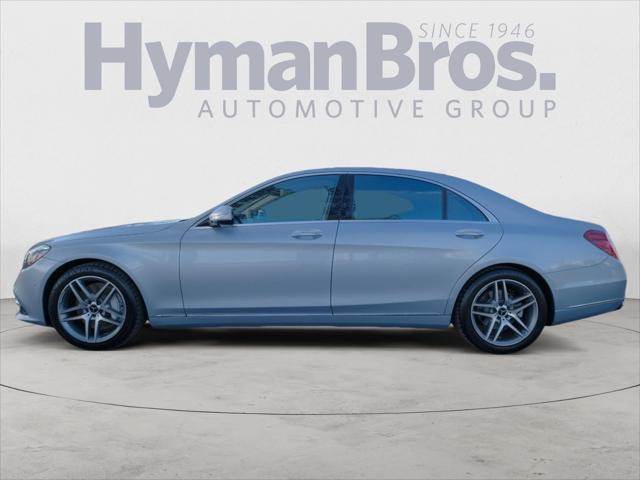 used 2018 Mercedes-Benz S-Class car, priced at $35,995