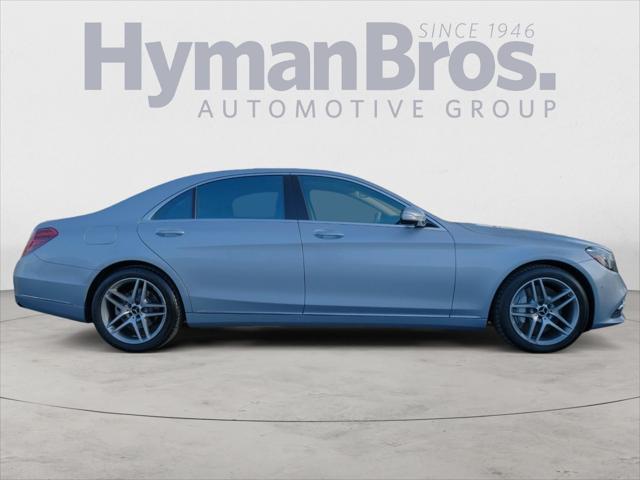 used 2018 Mercedes-Benz S-Class car, priced at $35,995