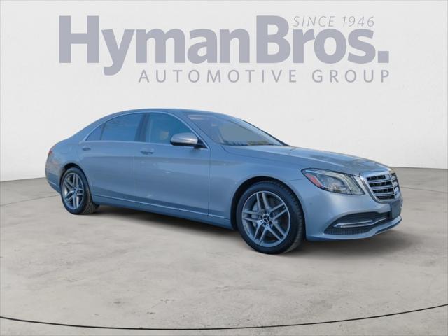 used 2018 Mercedes-Benz S-Class car, priced at $35,995