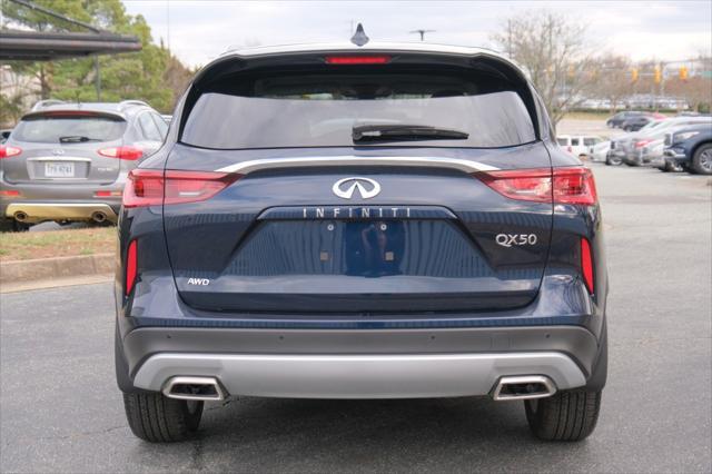 new 2024 INFINITI QX50 car, priced at $43,755