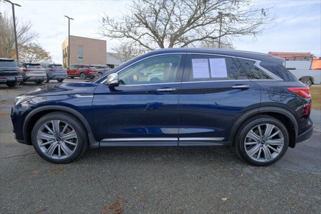 used 2021 INFINITI QX50 car, priced at $34,995