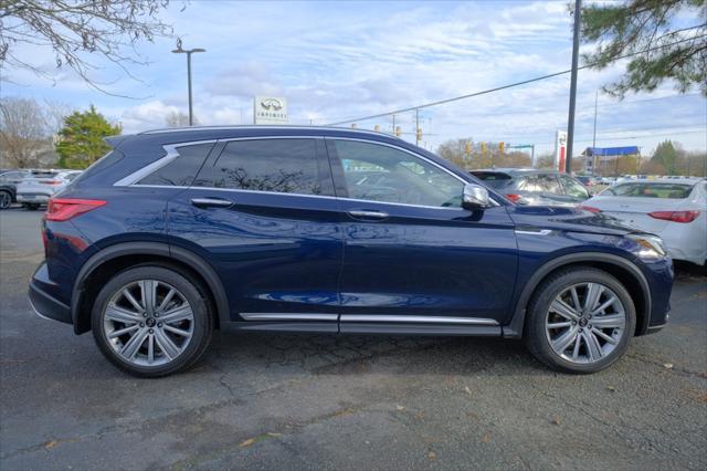 used 2021 INFINITI QX50 car, priced at $34,995