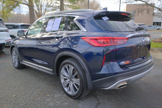 used 2021 INFINITI QX50 car, priced at $34,995