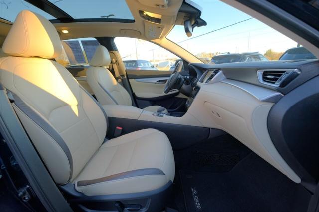 used 2021 INFINITI QX50 car, priced at $31,495