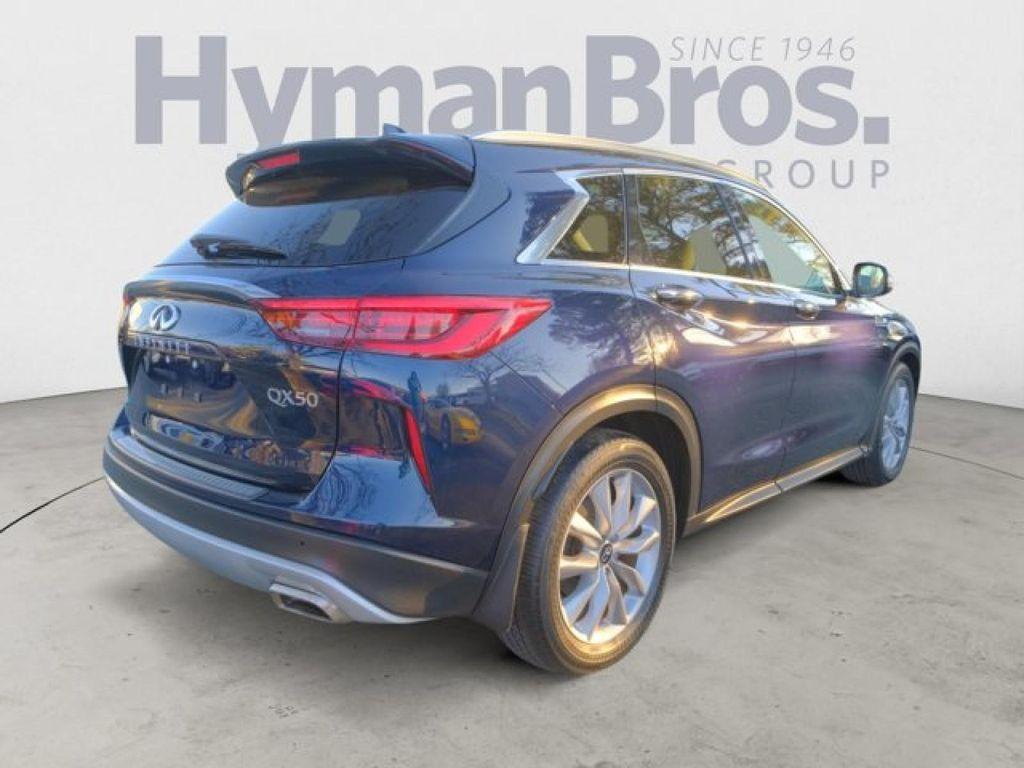 used 2021 INFINITI QX50 car, priced at $29,995