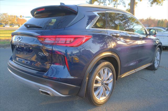 used 2021 INFINITI QX50 car, priced at $31,995