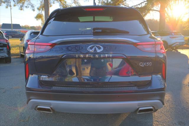 used 2021 INFINITI QX50 car, priced at $31,995