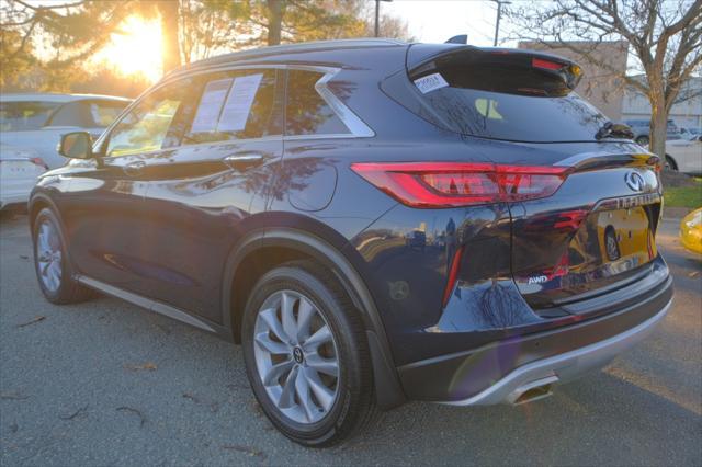 used 2021 INFINITI QX50 car, priced at $31,995