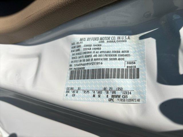 used 2001 Ford Mustang car, priced at $24,995