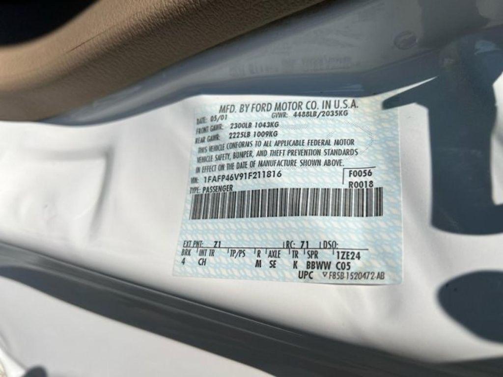 used 2001 Ford Mustang car, priced at $24,995