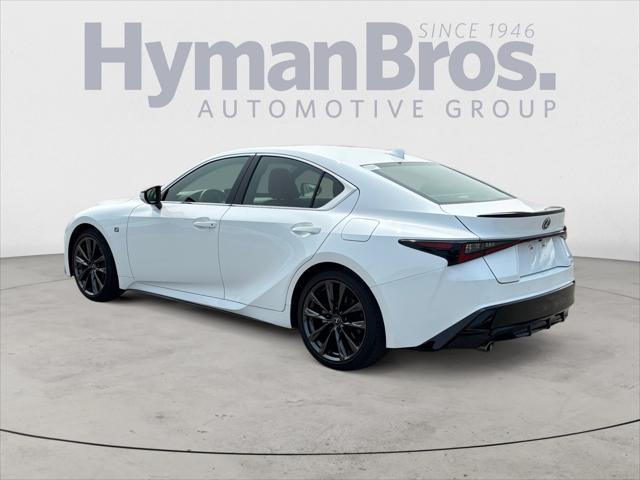 used 2023 Lexus IS 350 car, priced at $48,495
