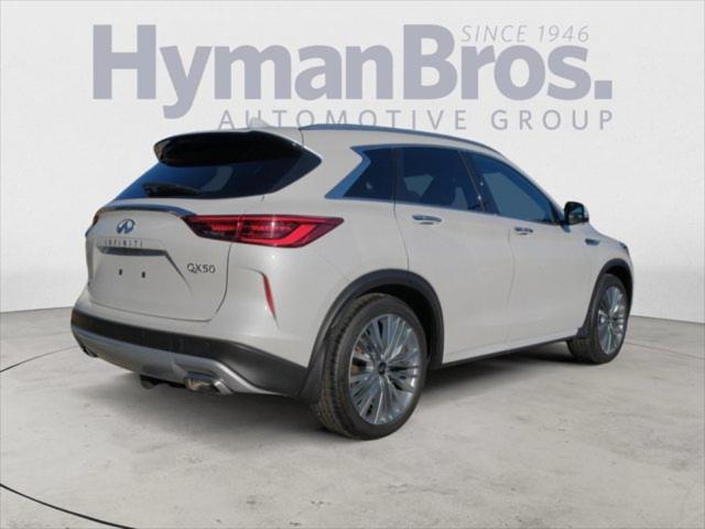 used 2024 INFINITI QX50 car, priced at $48,995