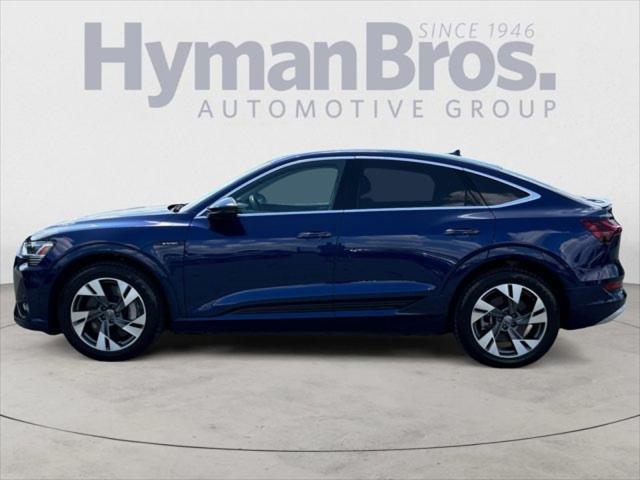 used 2021 Audi e-tron Sportback car, priced at $31,995