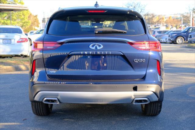 new 2024 INFINITI QX50 car, priced at $43,055