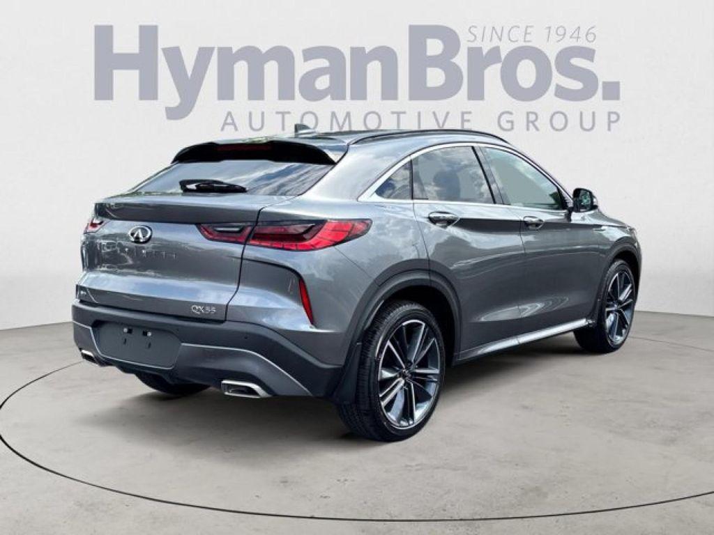 new 2025 INFINITI QX55 car, priced at $43,019