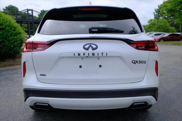 new 2024 INFINITI QX50 car, priced at $49,160