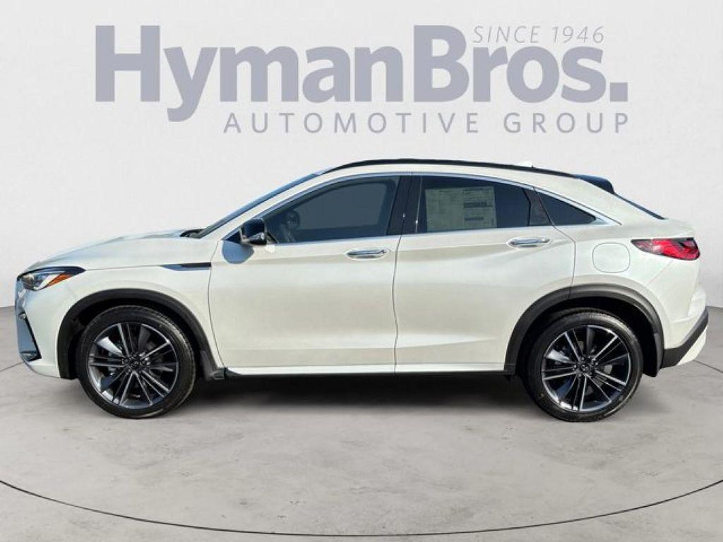 new 2025 INFINITI QX55 car, priced at $46,374
