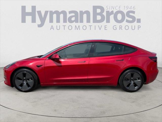 used 2021 Tesla Model 3 car, priced at $28,495