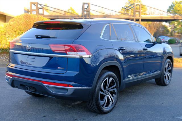 used 2021 Volkswagen Atlas Cross Sport car, priced at $32,495