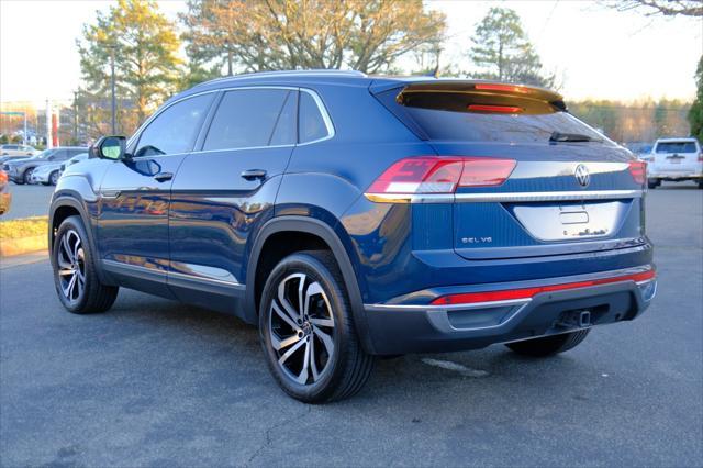 used 2021 Volkswagen Atlas Cross Sport car, priced at $32,495