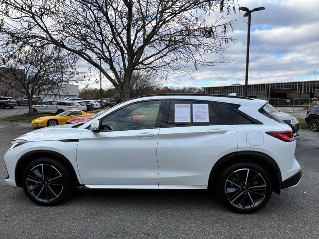 used 2023 INFINITI QX50 car, priced at $39,995