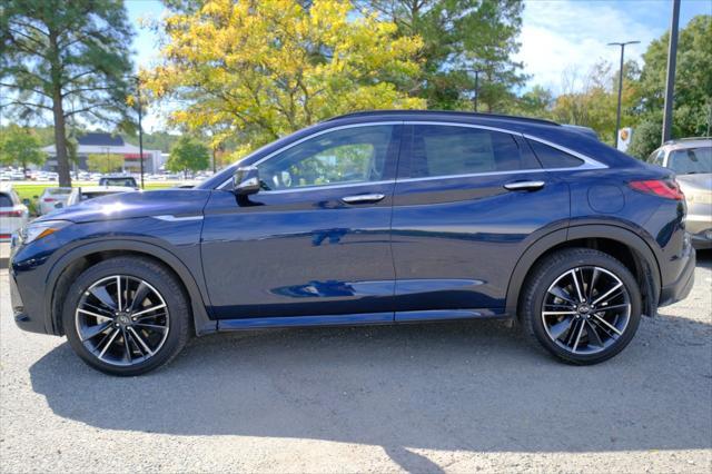 new 2025 INFINITI QX55 car, priced at $50,585