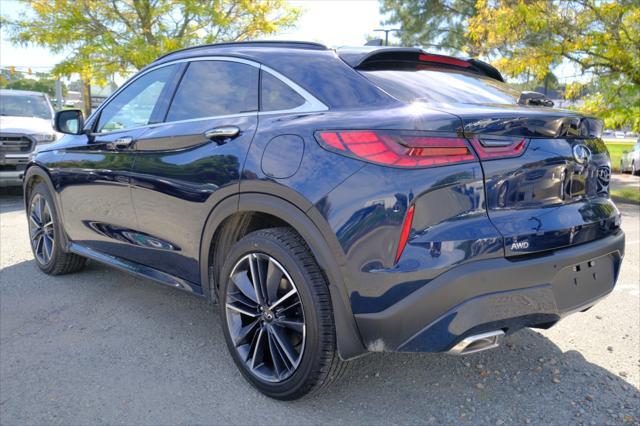 new 2025 INFINITI QX55 car, priced at $50,585