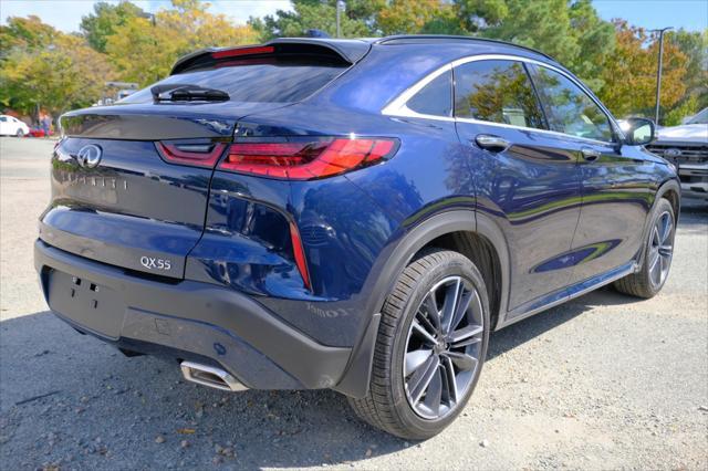 new 2025 INFINITI QX55 car, priced at $50,585