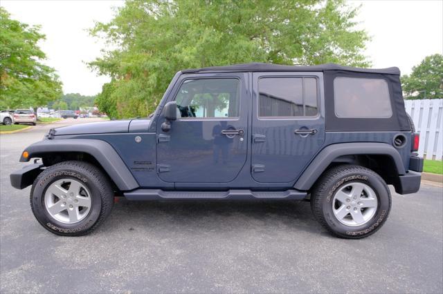 used 2016 Jeep Wrangler Unlimited car, priced at $24,495