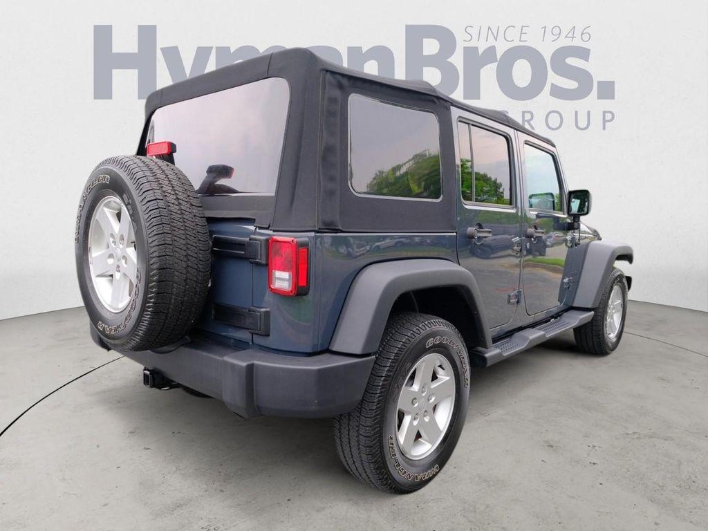 used 2016 Jeep Wrangler Unlimited car, priced at $22,995