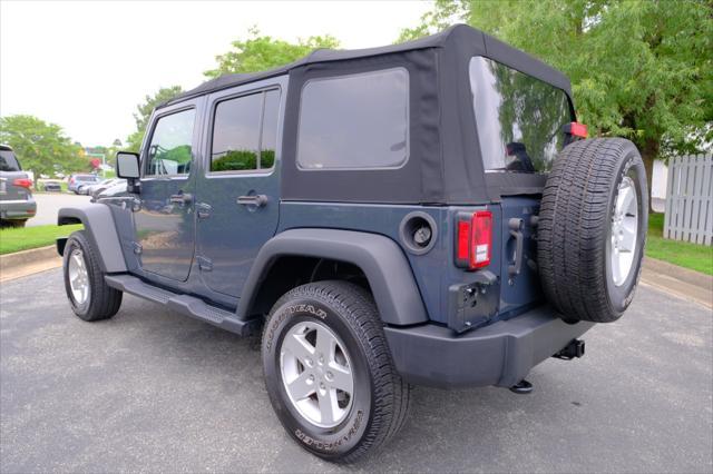 used 2016 Jeep Wrangler Unlimited car, priced at $24,495