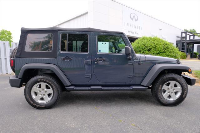 used 2016 Jeep Wrangler Unlimited car, priced at $24,495