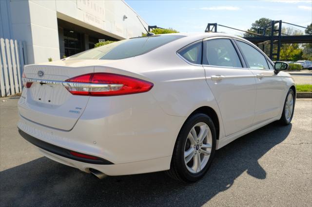 used 2018 Ford Fusion car, priced at $16,495