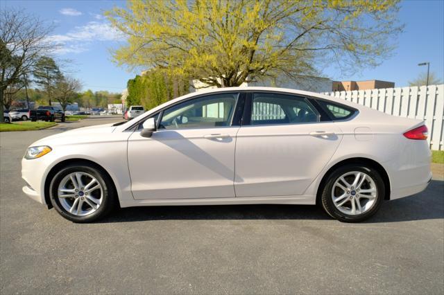 used 2018 Ford Fusion car, priced at $16,495