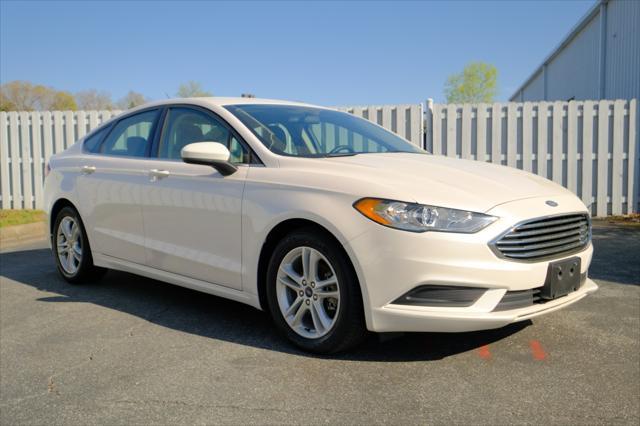 used 2018 Ford Fusion car, priced at $16,495